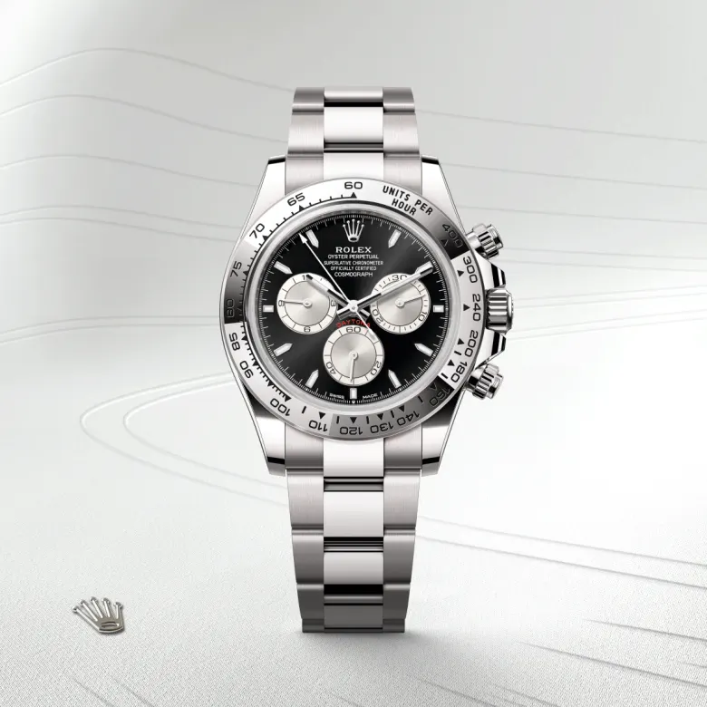 Rolex Cosmograph Daytona腕錶18K白色黃金款，M126509-0001 - 正泰鐘錶
